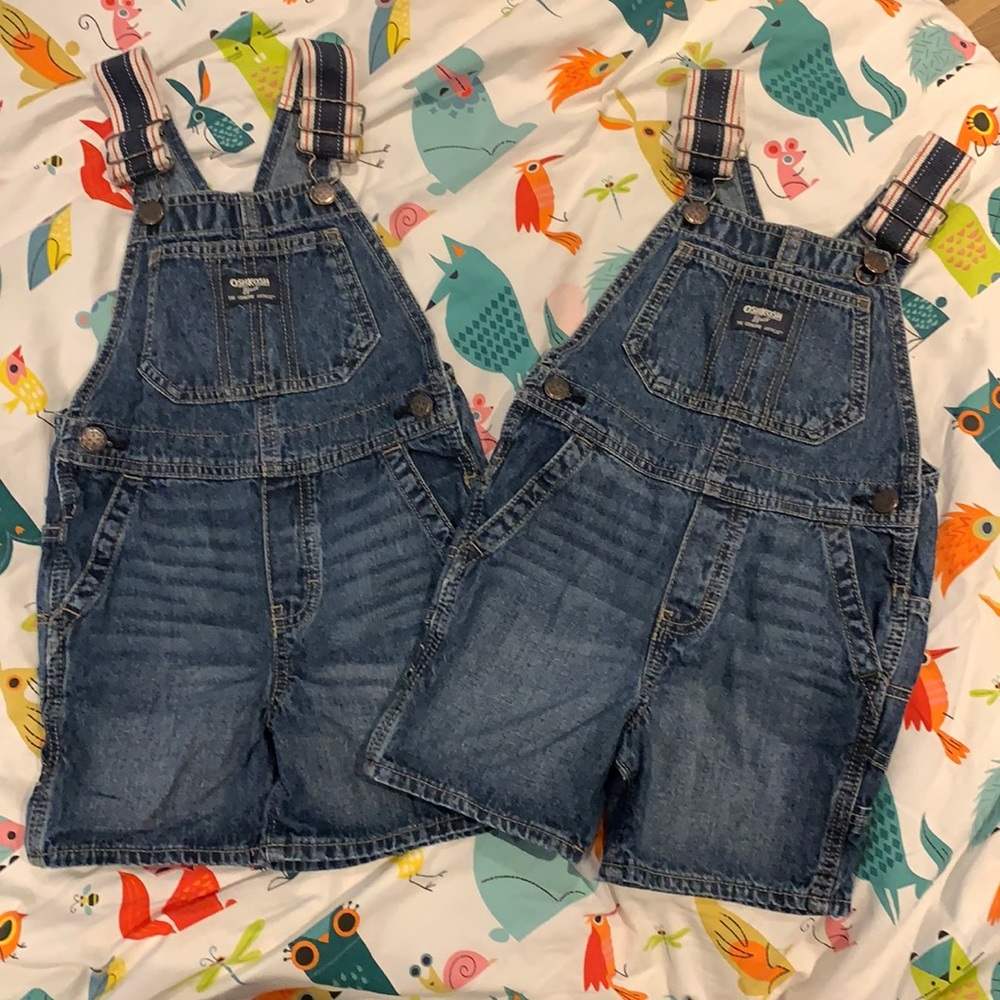 Oshkosh overalls jean shorts